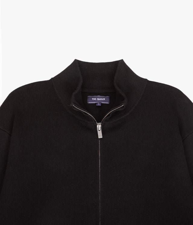 Sweater Hombre Tokio Full Zipper Negro