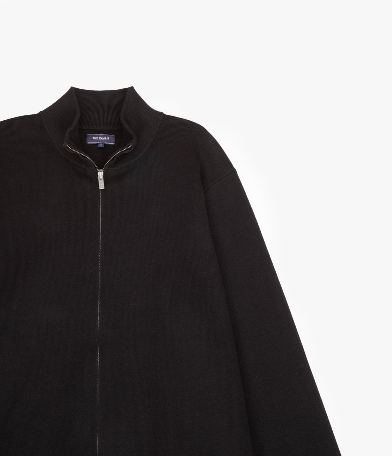 Sweater Hombre Tokio Full Zipper Negro