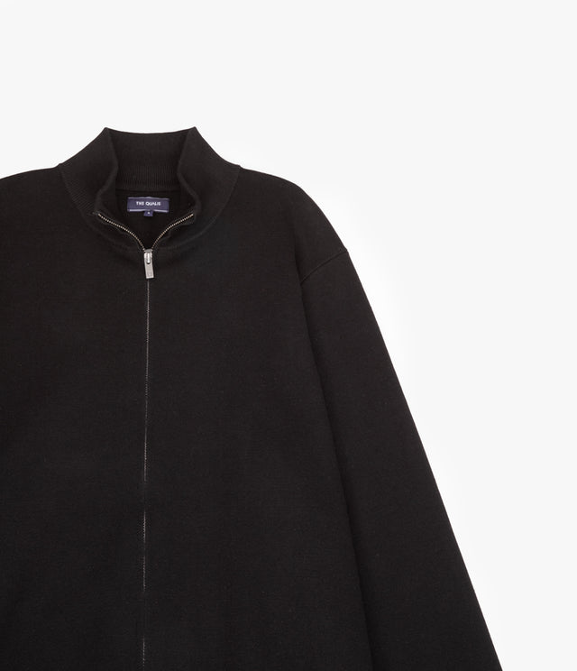 Sweater Hombre Tokio Full Zipper Negro