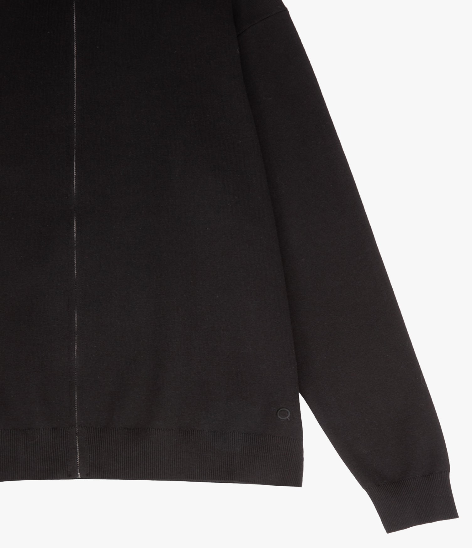 Sweater Hombre Tokio Full Zipper Negro