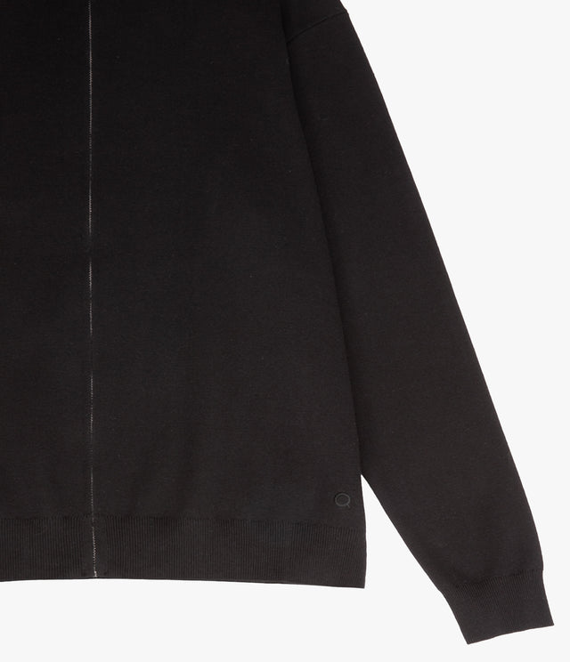 Sweater Hombre Tokio Full Zipper Negro