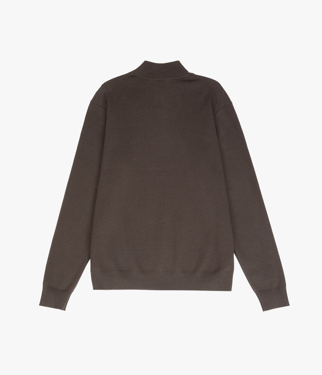 Sweater Hombre Tokio Half Zipper Verde