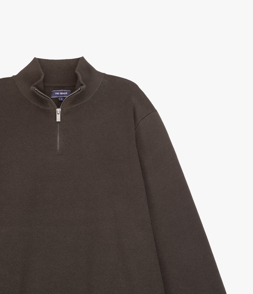Sweater Hombre Tokio Half Zipper Verde