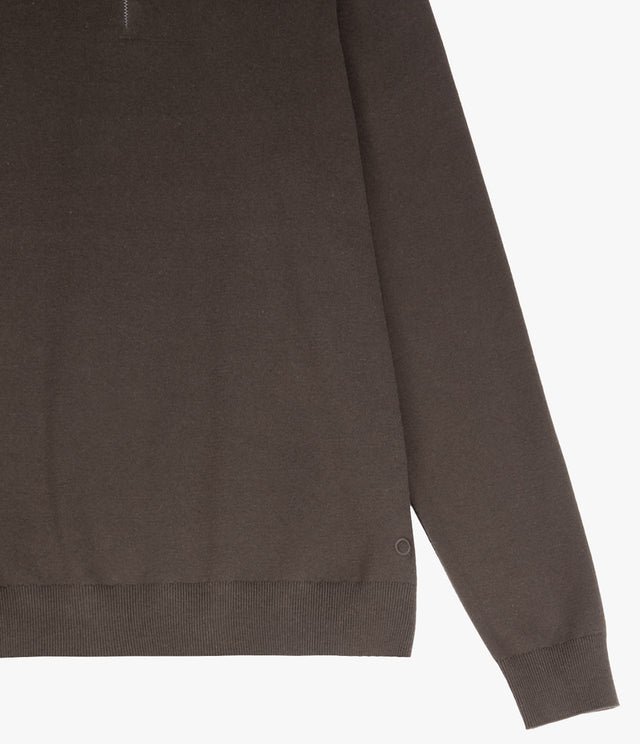 Sweater Hombre Tokio Half Zipper Verde