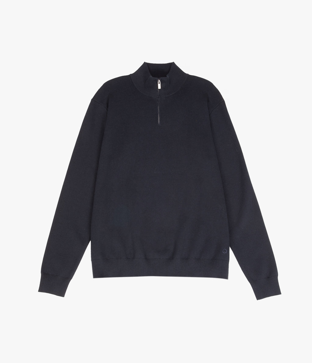 Sweater Hombre Tokio Half Zipper Azul Marino