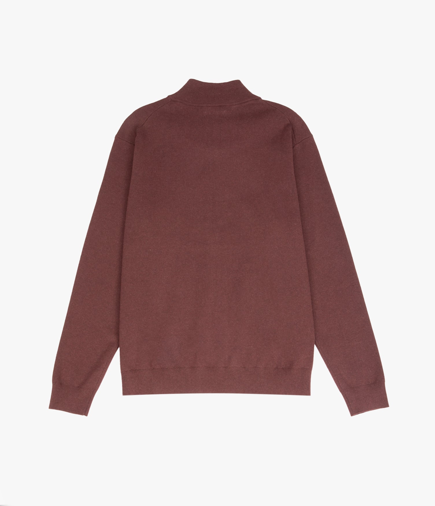 Sweater Hombre Tokio Half Zipper Burdeo