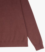 Sweater Hombre Tokio Half Zipper Burdeo