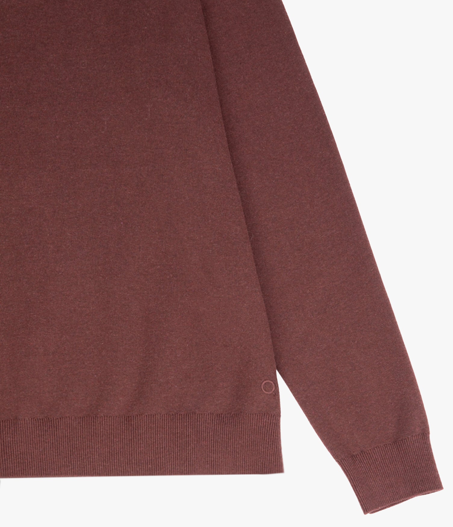 Sweater Hombre Tokio Half Zipper Burdeo