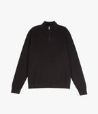 Sweater Hombre Tokio Half Zipper Negro