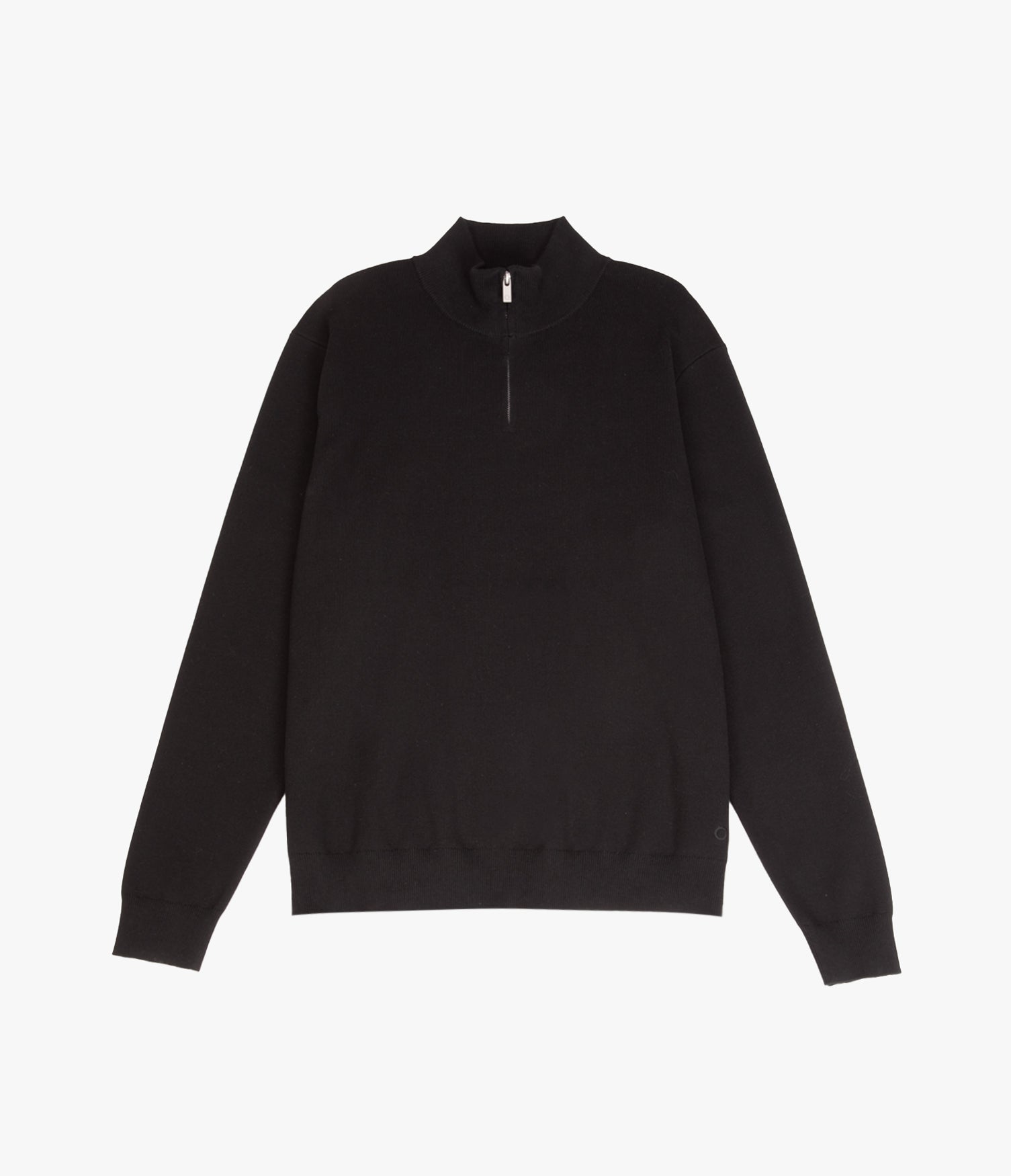 Sweater Hombre Tokio Half Zipper Negro
