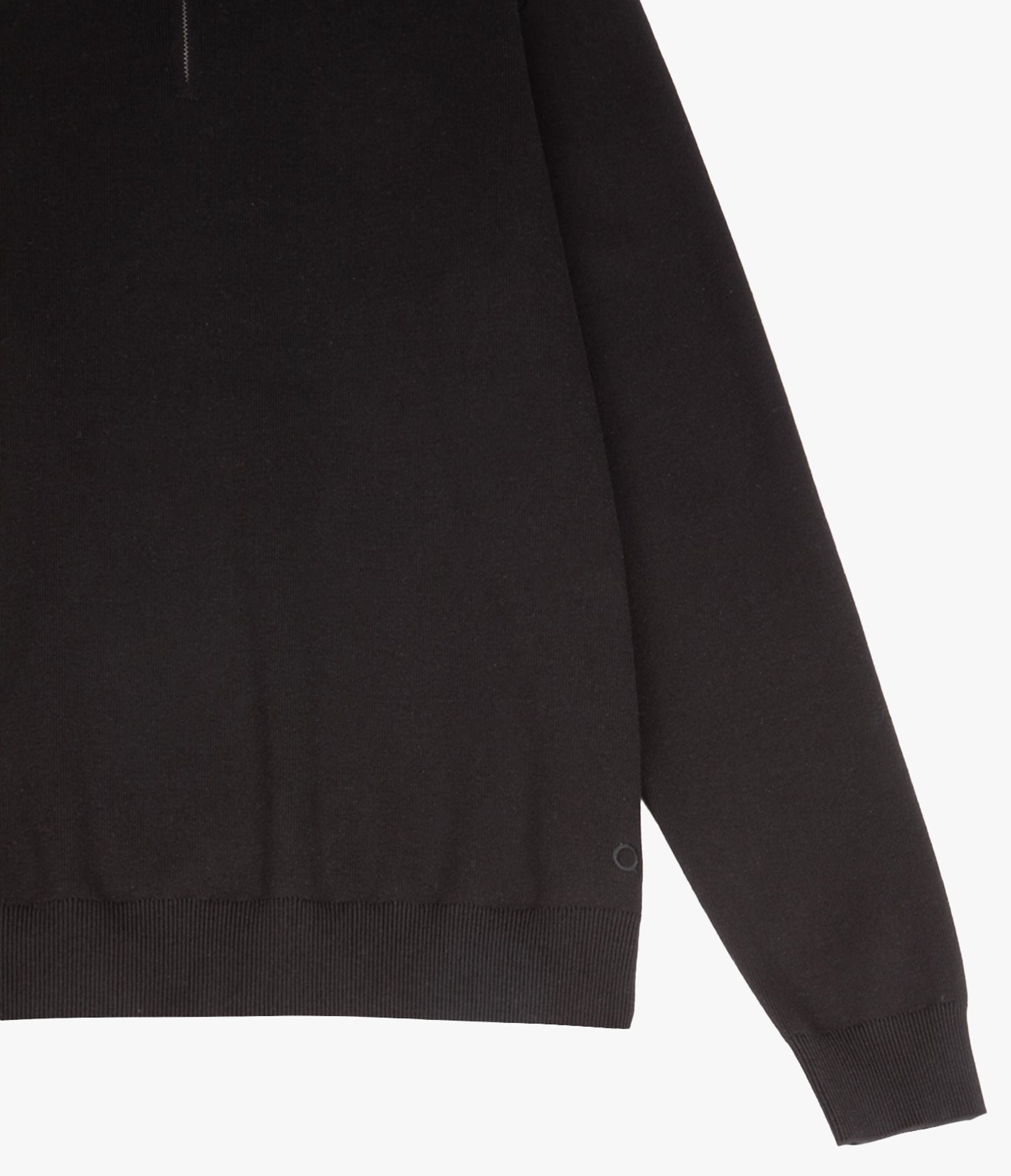 Sweater Hombre Tokio Half Zipper Negro