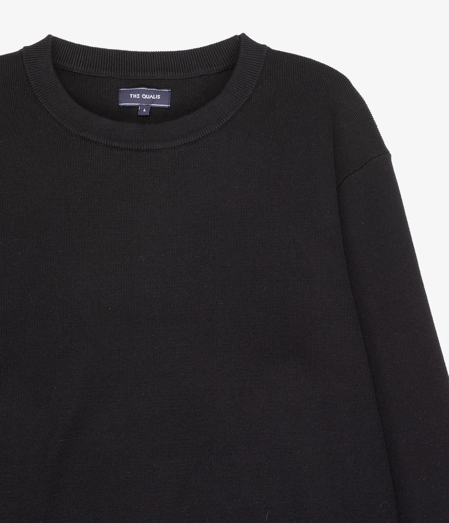 Sweater Hombre Tokio Cuello Redondo Negro