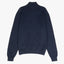 Sweater Hombre Algodón con Lana Merino Cierre Azul Marino