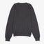 Sweater Hombre Algodón con Lana Merino Cuello Redondo Gris Marengo