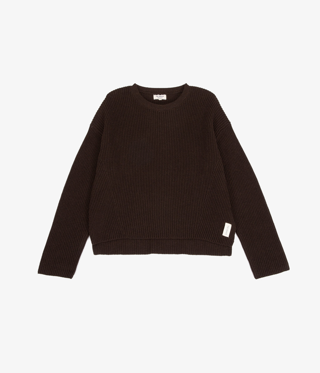 Sweater Mujer 100% Algodón Marta Café Chocolate