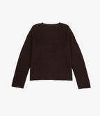 Sweater Mujer 100% Algodón Marta Café Chocolate