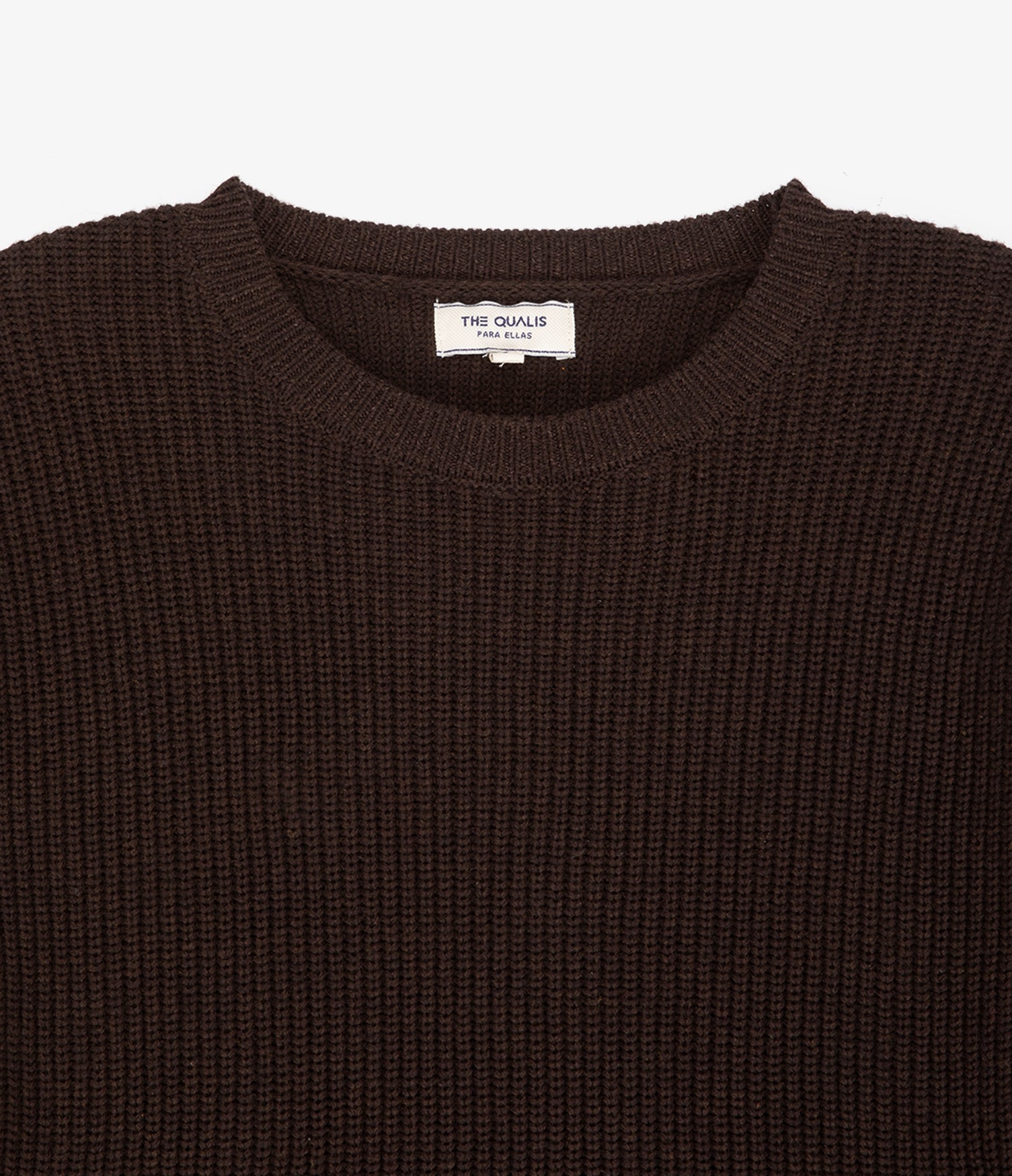 Sweater Mujer 100% Algodón Marta Café Chocolate