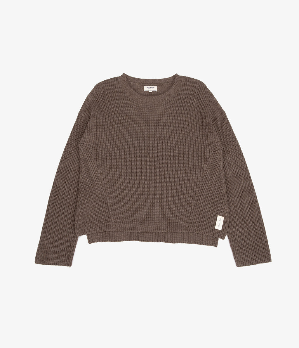 Sweater Mujer 100% Algodón Marta Café Claro