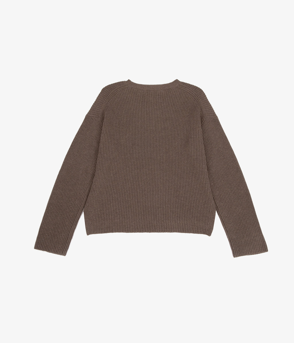 Sweater Mujer 100% Algodón Marta Café Claro