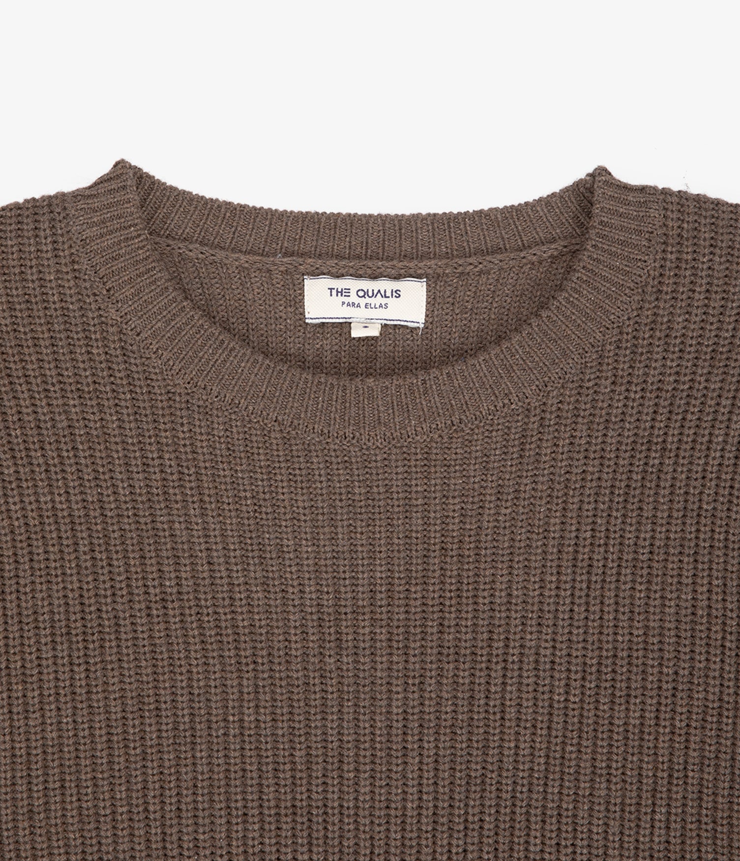 Sweater Mujer 100% Algodón Marta Café Claro