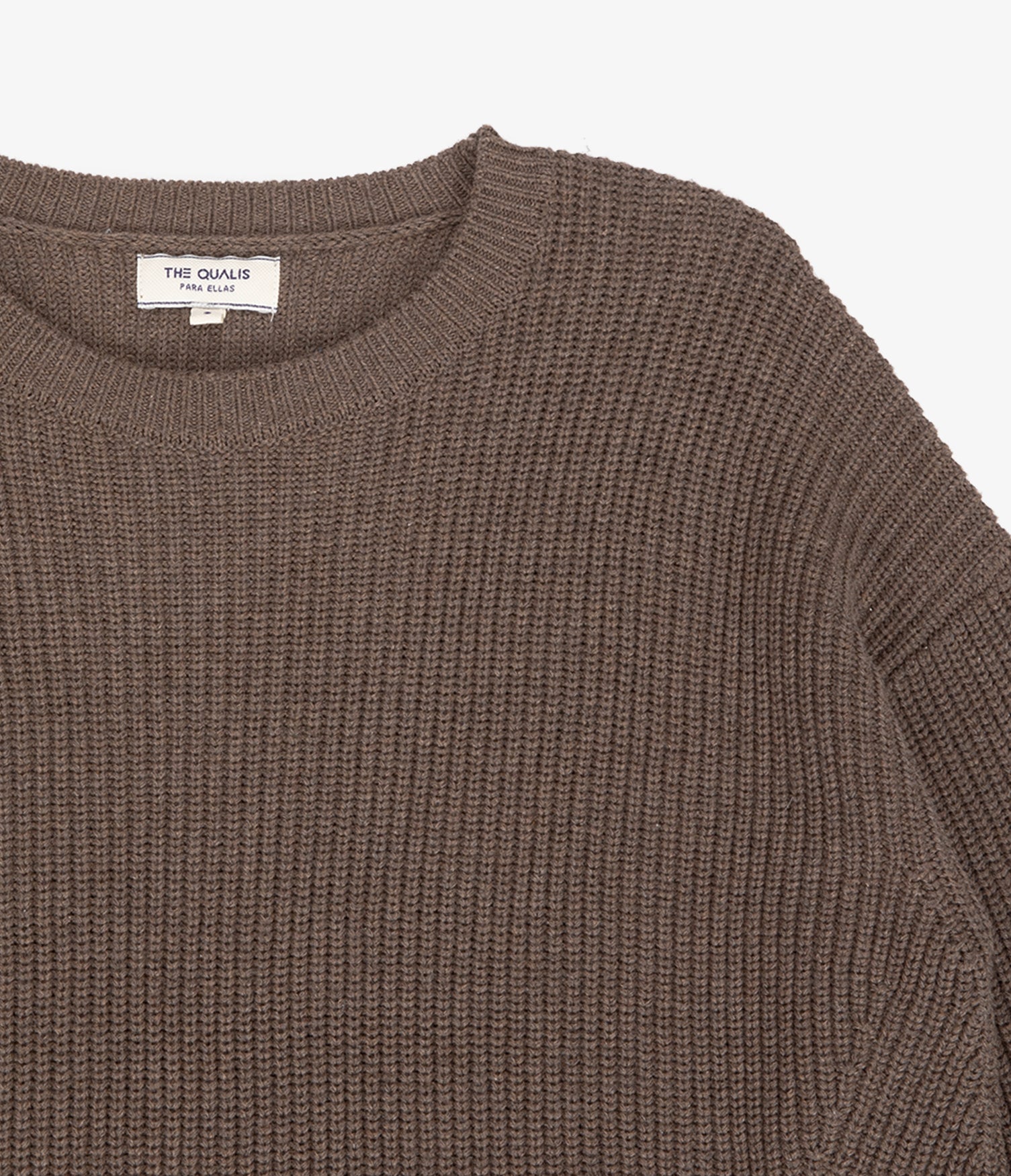 Sweater Mujer 100% Algodón Marta Café Claro