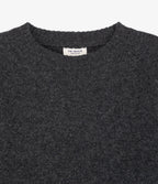 Sweater Mujer 100% Lana Anna Gris Marengo