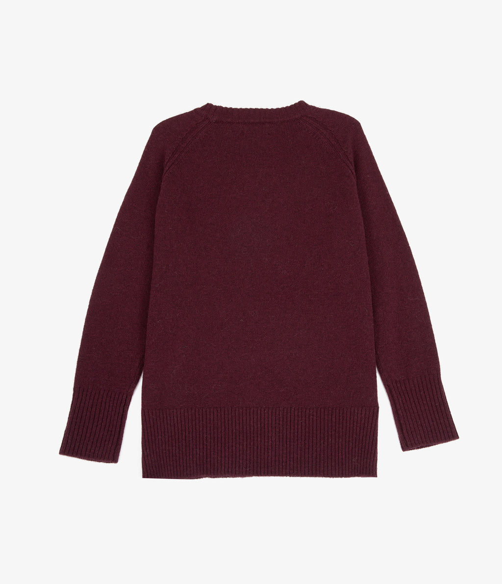 Sweater Mujer 100% Lana Anna Burdeo