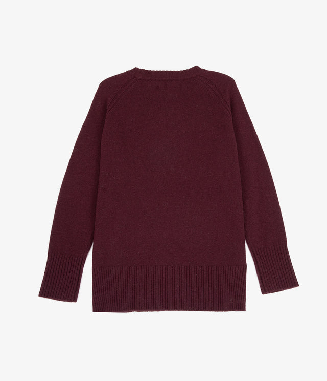 Sweater Mujer 100% Lana Anna Burdeo