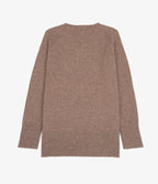 Sweater Mujer 100% Lana Anna Café