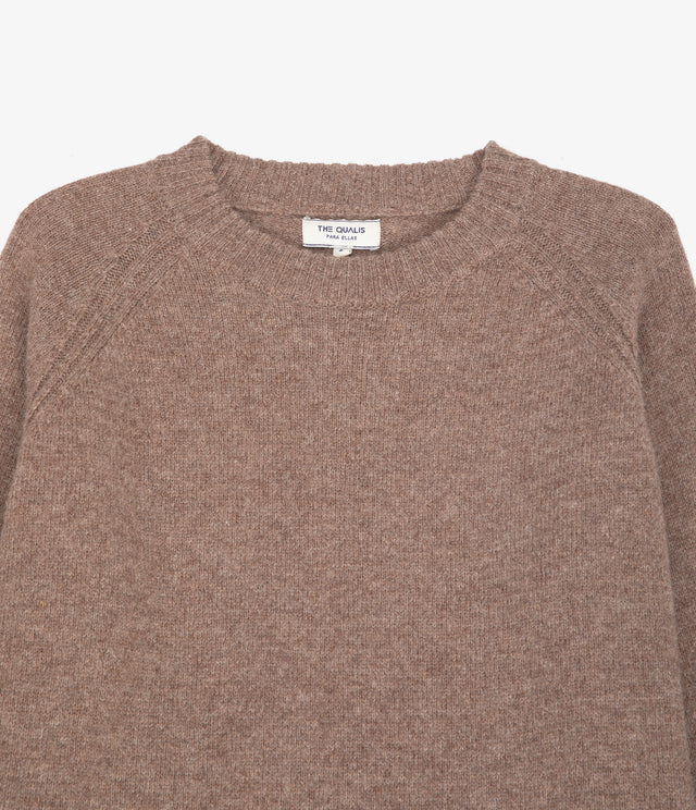 Sweater Mujer 100% Lana Anna Café