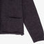 Cárdigan Mujer Mohair Lana Mia Morado Melange