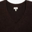 Sweater Mujer Mohair Lana Sin Mangas Café