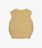 Sweater Mujer Mohair Lana Sin Mangas Pistacho