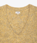 Sweater Mujer Mohair Lana Sin Mangas Pistacho