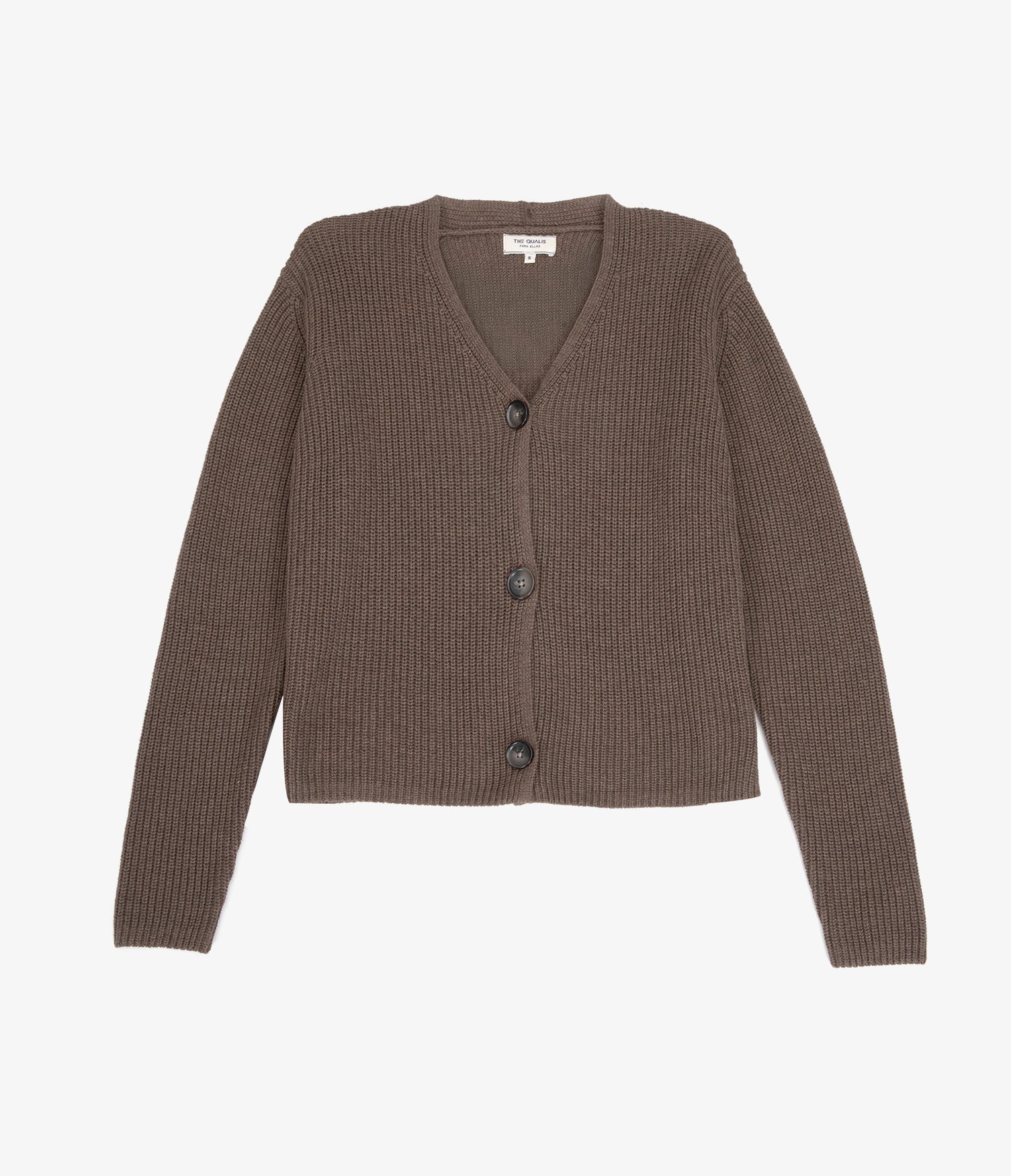 Cárdigan Mujer 100% Algodón Cala Café Claro