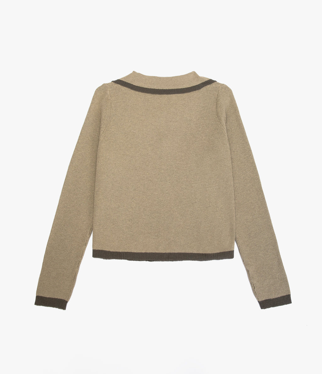 Sweater Mujer Algodón Lucca Verde