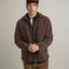 Chaqueta Hombre Sherpa Café