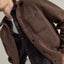 Chaqueta Hombre Sherpa Café