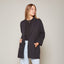 Blazer Mujer 100% Algodón Francia Negro