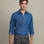 Camisa Hombre Denim Manga Larga Colt Azul