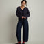 Cárdigan Mujer Mohair Lana Mia Morado Melange