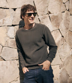 Sweater Hombre 100% algodón Waffle Verde