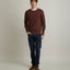 Sweater Hombre 100% Algodón Acra Terracota
