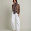 Sweater Mujer 100% Lana Anna Café