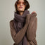Sweater Mujer 100% Lana Anna Café
