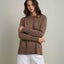 Sweater Mujer 100% Lana Anna Café