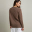 Sweater Mujer 100% Lana Anna Café