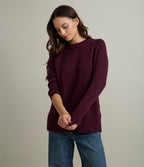 Sweater Mujer 100% Lana Anna Burdeo