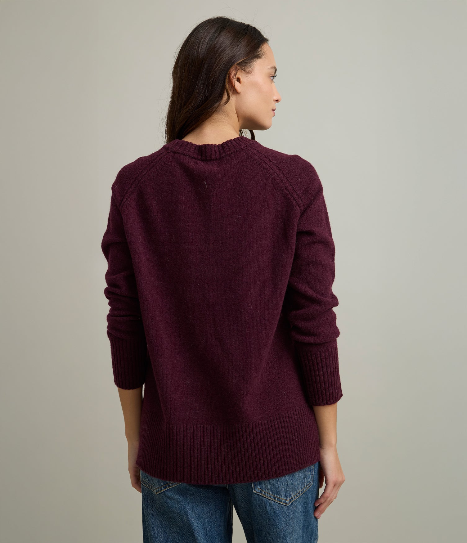 Sweater Mujer 100% Lana Anna Burdeo