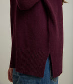 Sweater Mujer 100% Lana Anna Burdeo